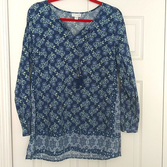 J. Jill Tops - J. Jill beautiful boho top